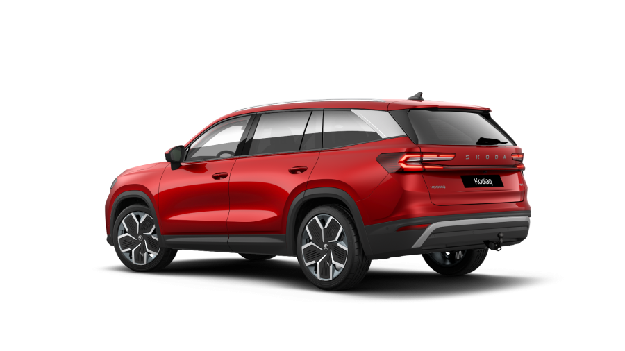 Škoda Kodiaq, 2,0 TSI 150 kW 7° automatická DSG 4x4, barva červená