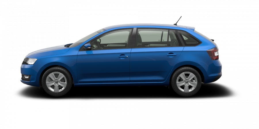 Škoda Rapid, 1,0 TSI 81 kW 6-stup. mech., barva modrá