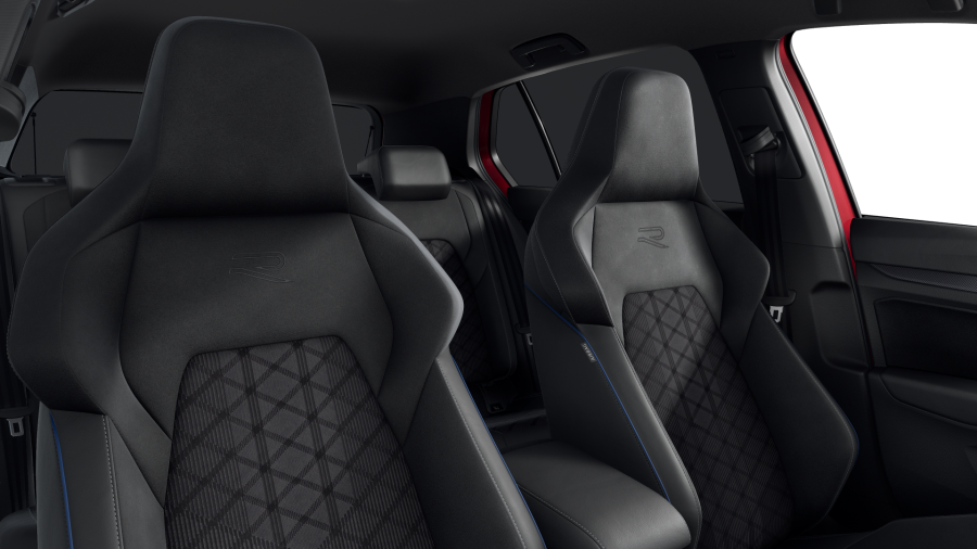 Volkswagen Golf, Golf R-Line People 1,5 eTSI 7DSG mHEV, barva červená