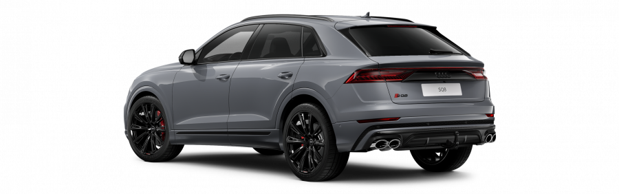 Audi Q8, SQ8 TFSI 373 kW quattro, barva šedá