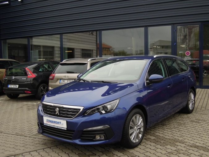 Peugeot 308, SW ALLURE 1.2 PureTech 130 MAN, barva modrá