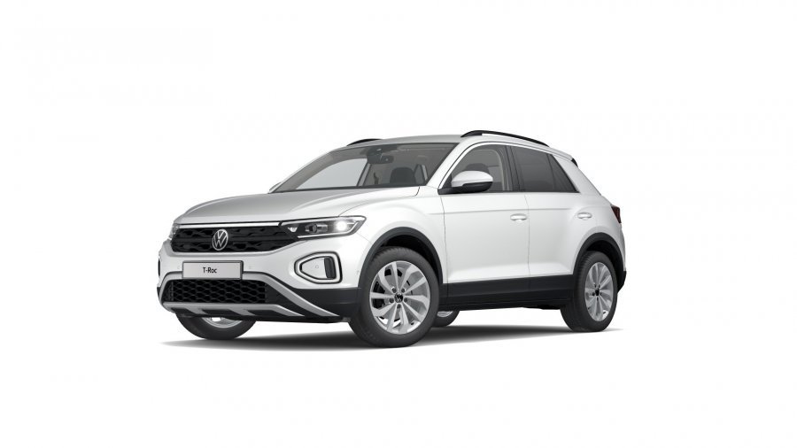 Volkswagen T-Roc, T-Roc Life 2,0 TDI 85 kW 6G, barva bílá