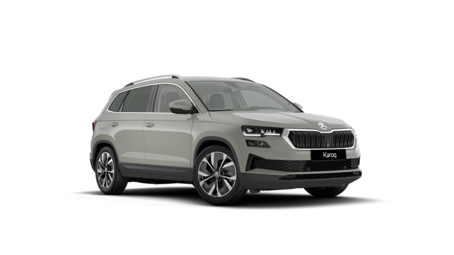 Škoda Karoq, 1,5 TSI 110 kW 6° manuální, barva šedá