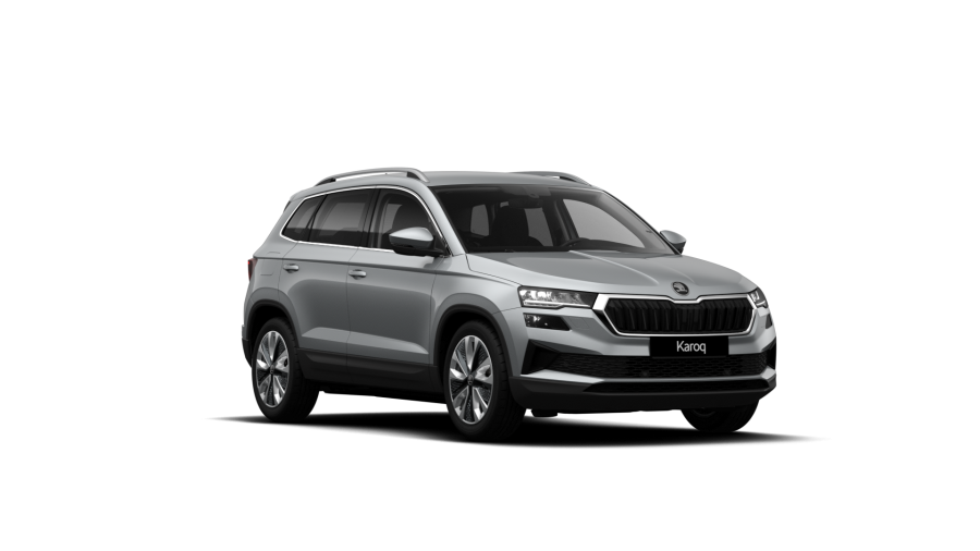 Škoda Karoq, 1,5 TSI 110 kW 7-stup. automat., barva stříbrná