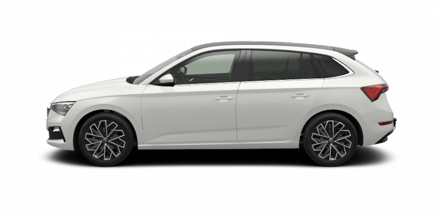 Škoda Scala, 1,0 TSI 81 KW 6-stup. mech., barva bílá