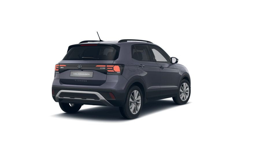 Volkswagen T-Cross, T-Cross People 1.0 TSI 85 kW 7DSG, barva šedá
