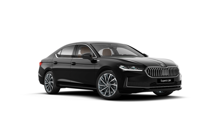 Škoda Superb, 2,0 TDI 110 kW 7° automatická DSG, barva černá