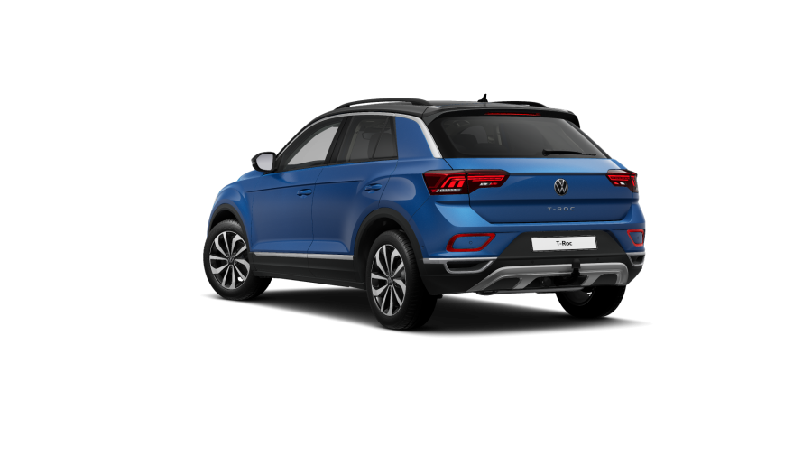 Volkswagen T-Roc, T-Roc Style 1,5 TSI 110 kW 6G, barva modrá