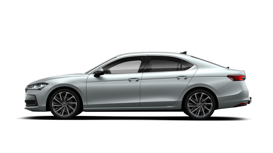 Škoda Superb, 2,0 TDI 142 kW 7-stup. automat. 4x4, barva stříbrná