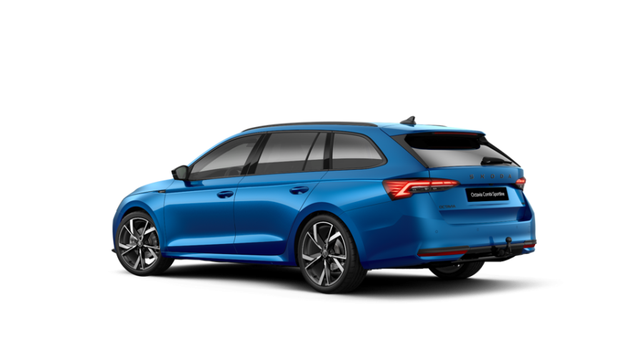 Škoda Octavia, 2,0 TSI 150 kW 7° automatická DSG 4x4, barva modrá