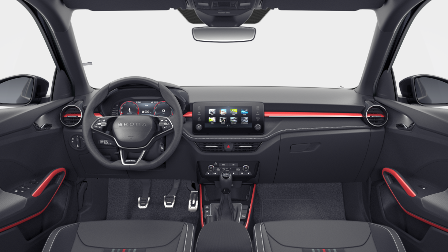 Škoda Fabia, 1,0 TSI 85 kW 6° manuální, barva černá