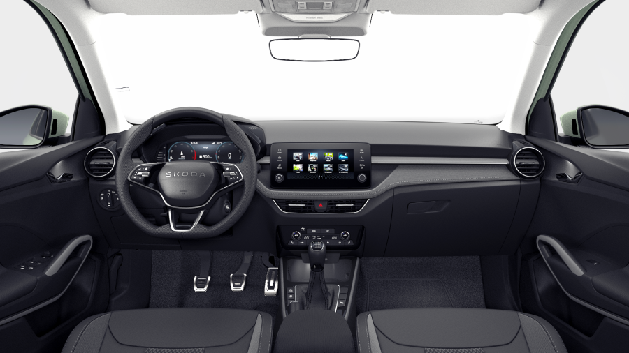 Škoda Fabia, 1,0 TSI 85 kW 6° manuální, barva zelená