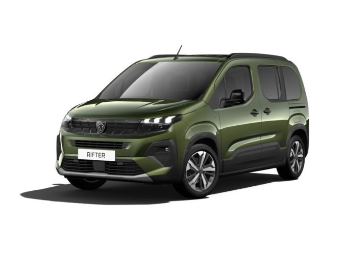 Peugeot Rifter, Peugeot Rifter GT, 130k, 7míst, Techno+, barva zelená