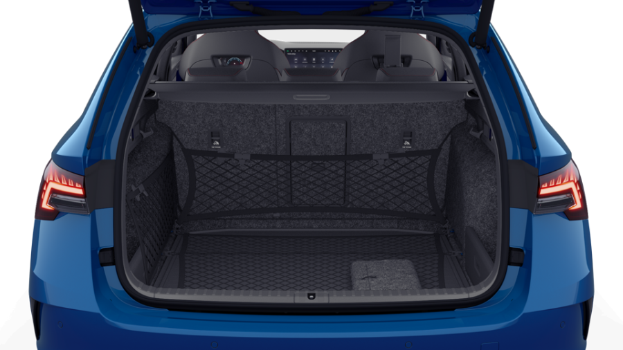 Škoda Octavia, 2,0 TSI 195 kW 7° automatická DSG, barva modrá