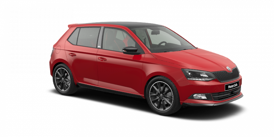 Škoda Fabia, 1,0 TSI 81 kW 6-stup. mech., barva červená