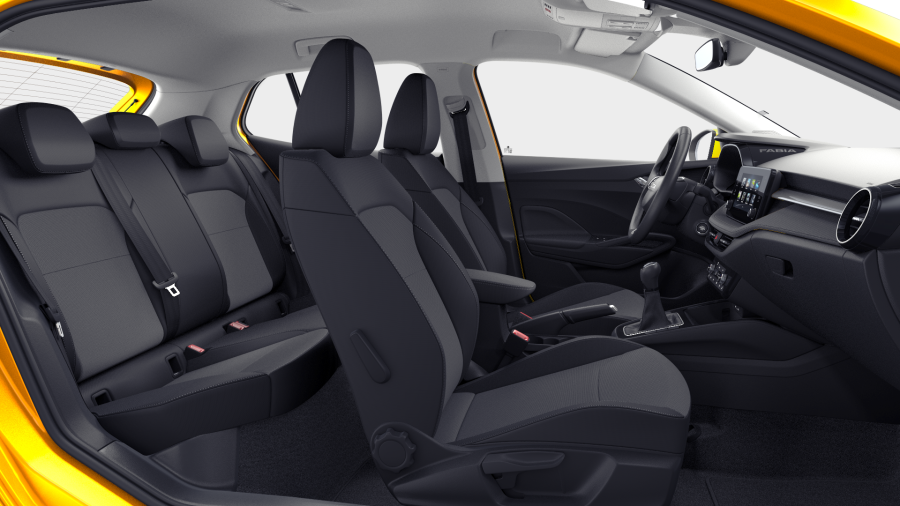 Škoda Fabia, 1,0 TSI 85 kW 6-stup. mech., barva oranžová