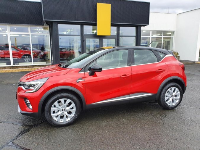 Renault Captur, 1,3 TCe 140  Intens, barva červená