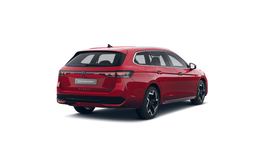 Volkswagen Passat, Passat R-Line 2,0 TSI 195 kW 4MOT, barva červená