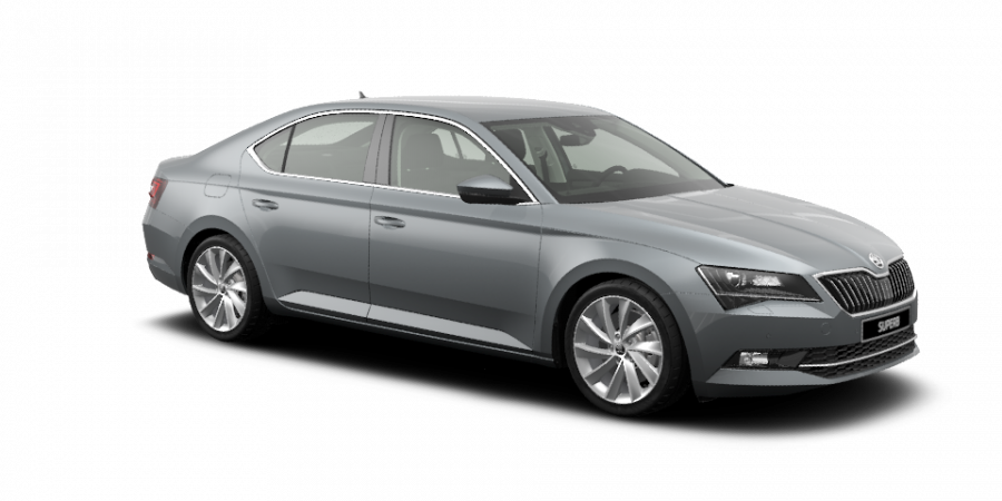 Škoda Superb, 2,0 TDI 140 kW 7-stup. automat., barva šedá