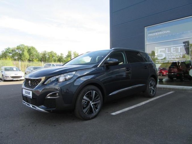 Peugeot 5008, ALLURE 1.2 Puretech 130k MAN6, barva modrá