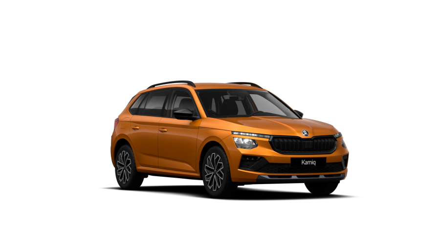 Škoda Kamiq, 1,0 TSI 85 kW 7-stup. automat., barva oranžová