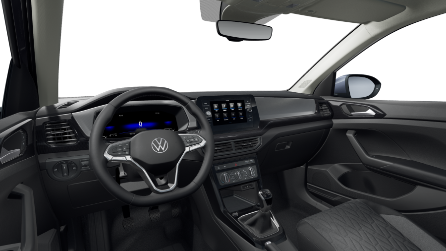 Volkswagen T-Cross, T-Cross People 1.0 TSI 70 kW 5G, barva šedá