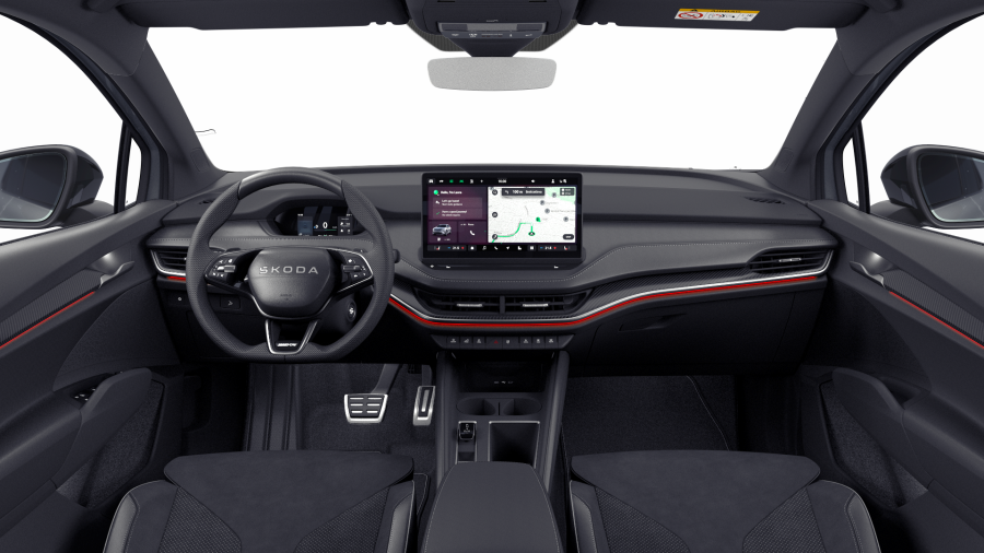 Škoda Enyaq iV, 82 kWh 210 kW 1° automatická, barva stříbrná