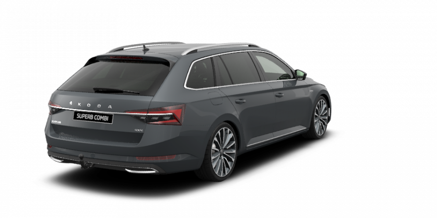 Škoda Superb, 2,0 TDI 147 kW 7-stup. automat. 4x4, barva šedá