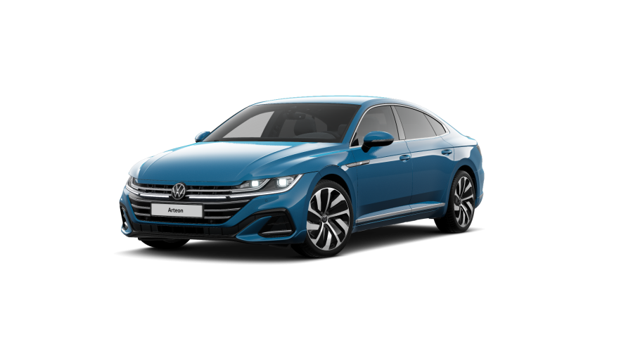 Volkswagen Arteon, Arteon R-Line 2,0 TDI 7DSG, barva modrá