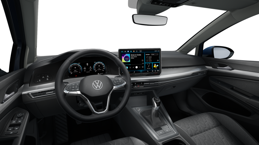 Volkswagen Golf, Golf People 1,5 TSI 85 kW 6G, barva modrá