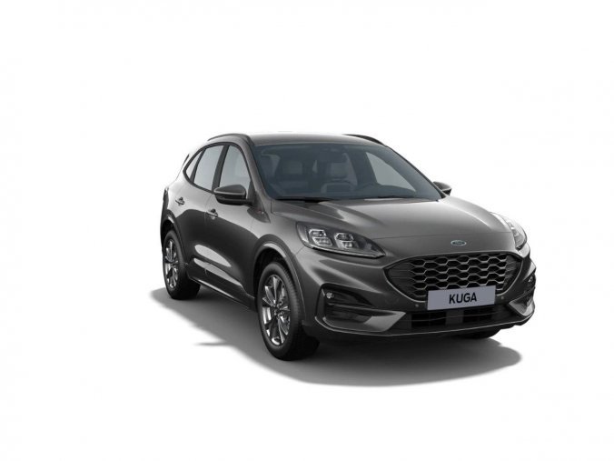 Ford Kuga, hatchback, ST-LINE X 5D 2,5 Duratec Hybrid (PHEV) 165 kW / 225 k eCVT a, barva šedá