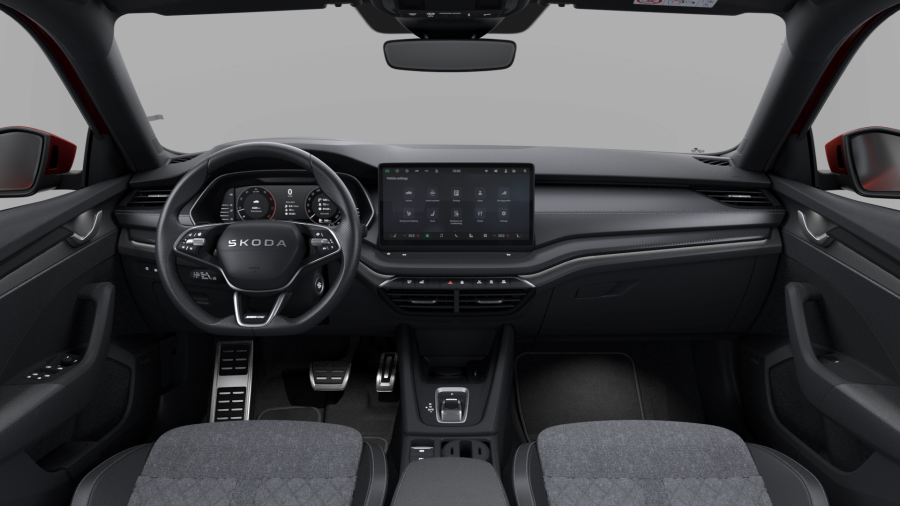 Škoda Octavia, 2,0 TDI 110 kW 7-stup. automat., barva oranžová