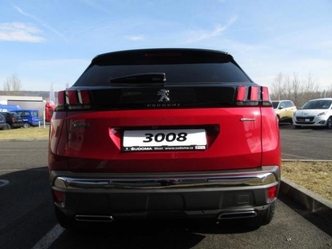 Peugeot 3008, GT LINE 1,6 THP 165 EAT6, barva červená