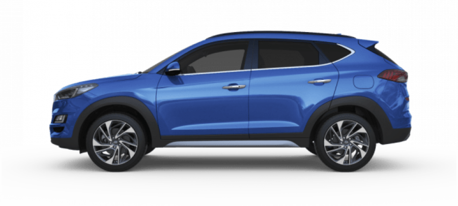 Hyundai Tucson, 1,6 T-GDi 130 kW (95 NAT) 7 st. DCT 4×4, barva modrá
