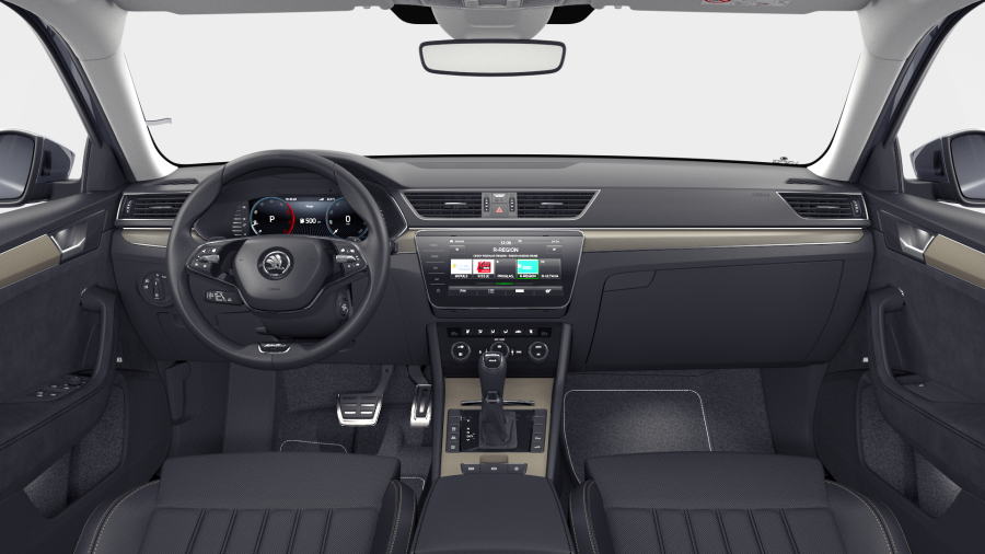 Škoda Superb, 2,0 TDI 147 kW 7-stup. automat. 4x4, barva šedá