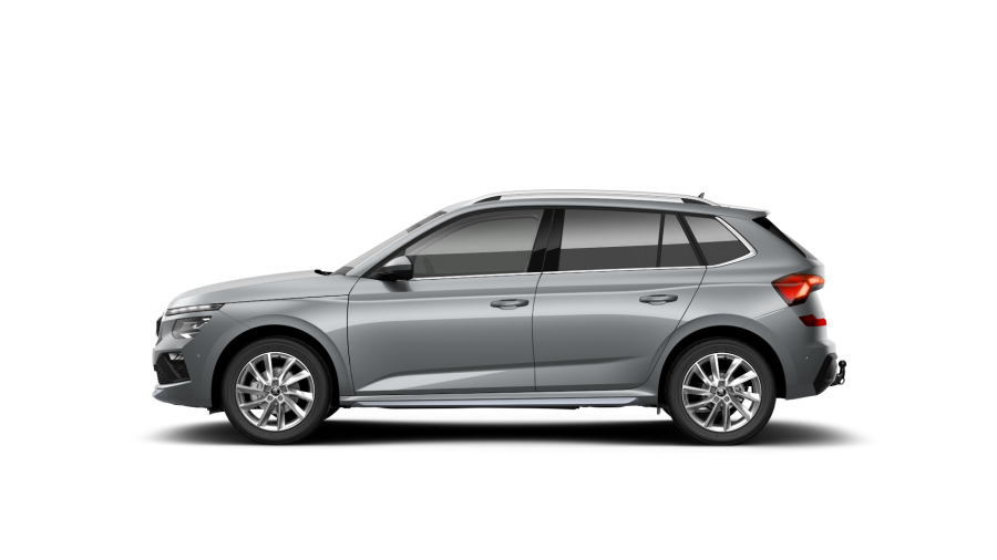Škoda Kamiq, 1,0 TSI 85 kW 7-stup. automat., barva stříbrná