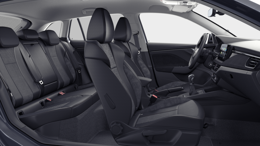 Škoda Scala, 1,5 TSI 110 kW 7° automatická DSG, barva šedá