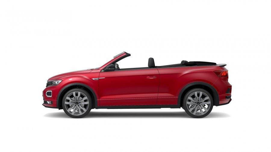 Volkswagen T-Roc, T-Roc Cabriolet R-Line 1,5 TSI ACT 6G, barva červená