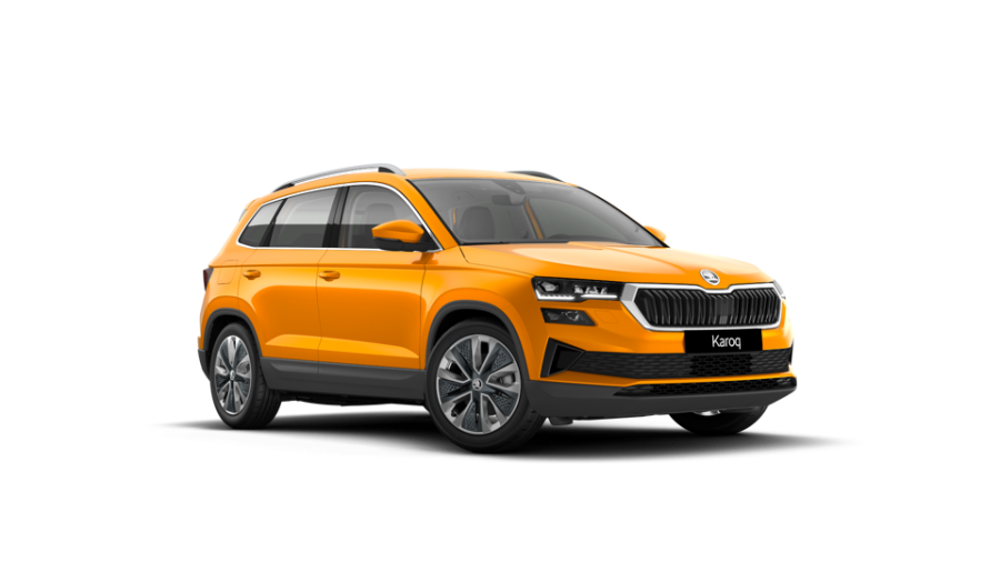 Škoda Karoq, 2,0 TDI 85 kW 6-stup. mech., barva oranžová