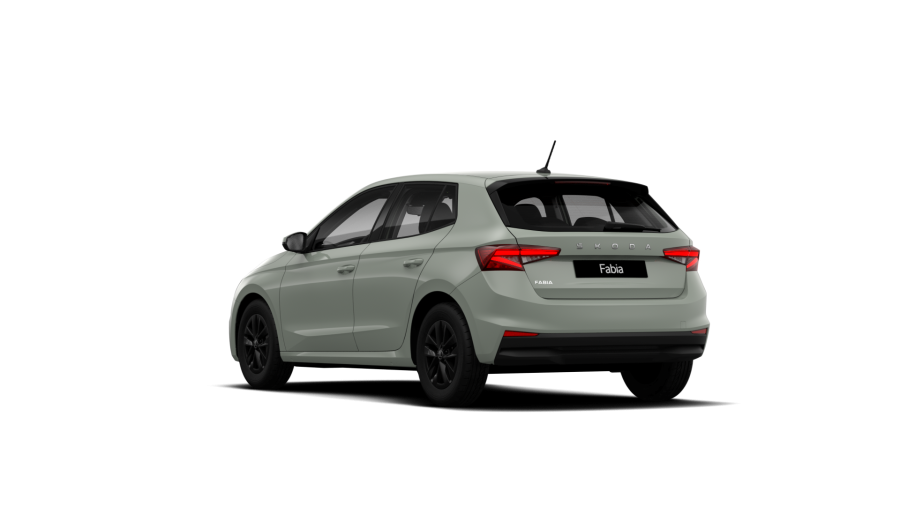 Škoda Fabia, 1,0 MPI 59 kW 5-stup. mech., barva zelená