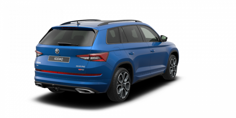Škoda Kodiaq, 2,0 TDI 176 kW 7-stup. automat. 4x4, barva modrá
