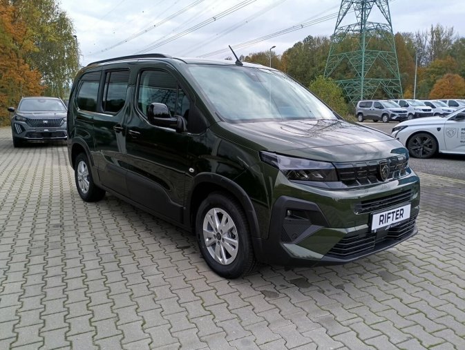 Peugeot Rifter, Peugeot Rifter LONG ALLURE HDi 130 S&S MAN6, barva zelená