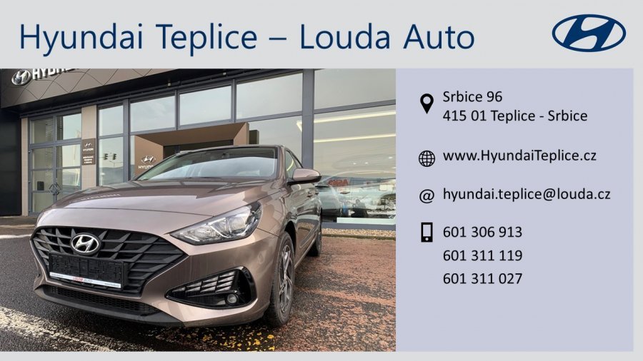 Hyundai i30, 1,5i CVVT 81 kW (95 NAT) 6 st. man, barva bronzová