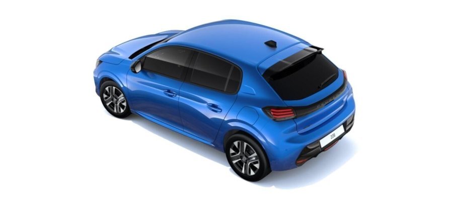 Peugeot 208, Peugeot 208 ALLURE Turbo 100k S&S MAN6, barva modrá