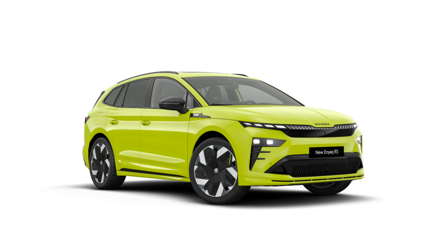 Škoda Enyaq iV, 84 kWh 1° automatická 4x4, barva zelená