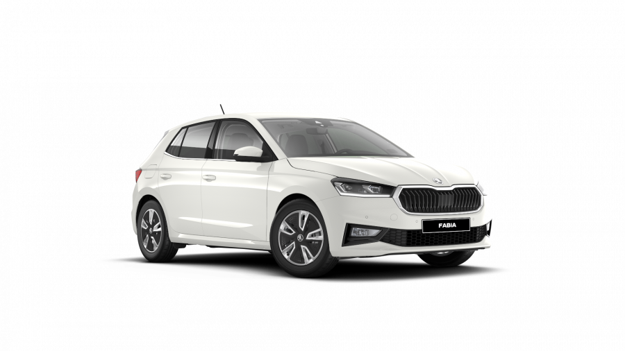 Škoda Fabia, 1,0 TSI 81 kW 7-stup. automat., barva bílá