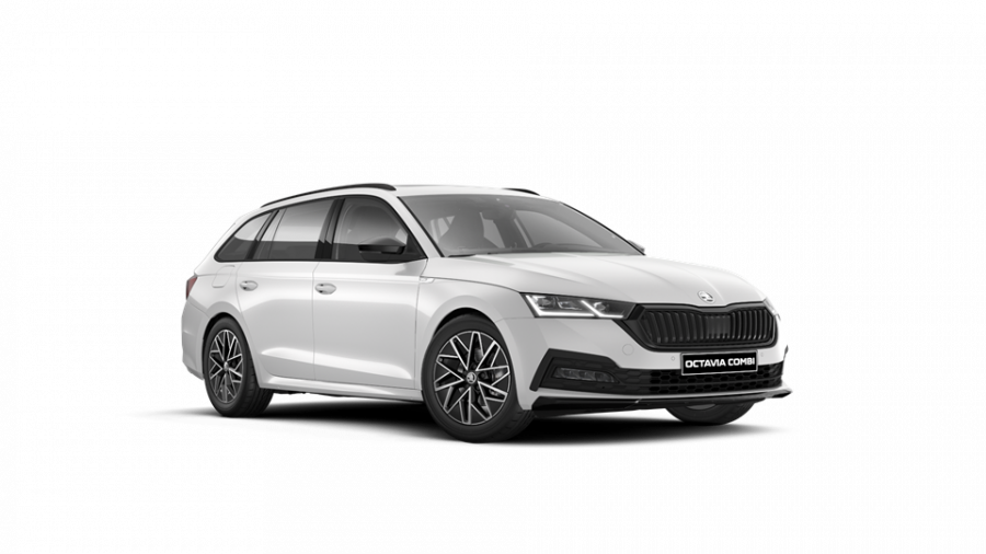 Škoda Octavia, 2,0 TDI 110 kW 6-stup. mech., barva bílá