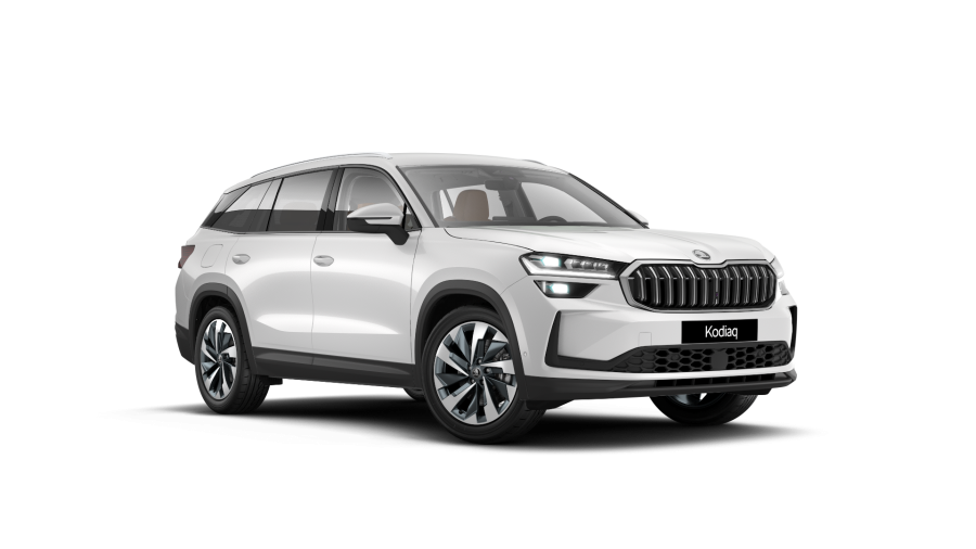 Škoda Kodiaq, 2,0 TDI 142 kW 7° automatická DSG 4x4, barva bílá