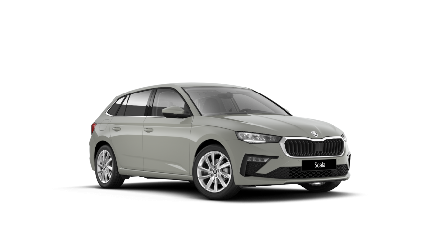 Škoda Scala, 1,0 TSI 85 kW 6° manuální, barva šedá