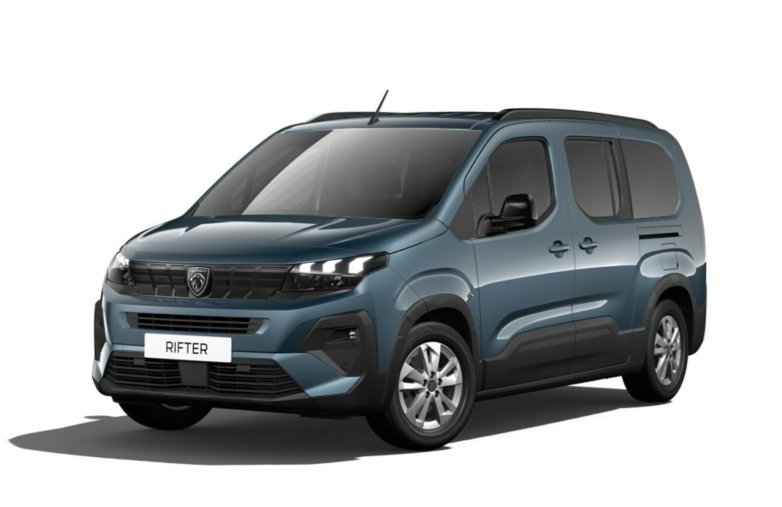 Peugeot Rifter, Peugeot Rifter LONG ALLURE BHDi 130 MAN 7mist, barva modrá